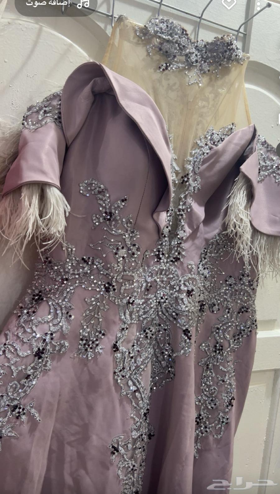 فستان سهره يلبس مقاس لاج الي اكس لاج .. سعره 35064512539017985111