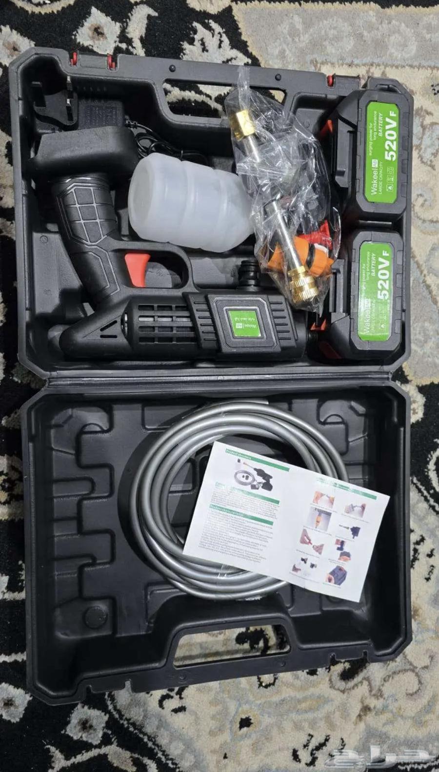 مضخة الماء الذكية لغسيل السيارات والحدائق والمكيفات64513229707011110