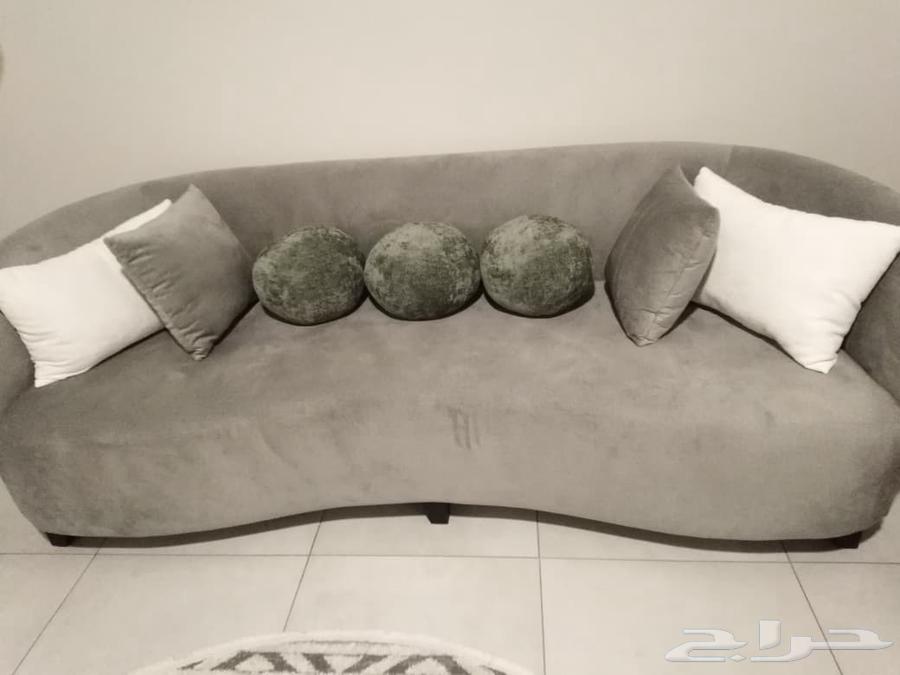 كنب رمادي جديد64518018523267111