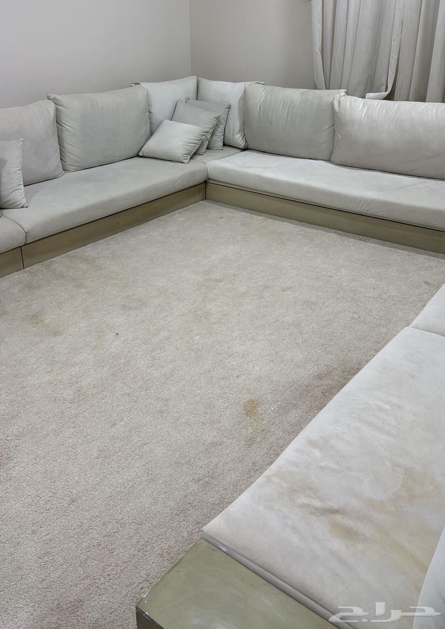 أثاث مجلس رجالي عباره عن كنب لون بيج64517846739842110