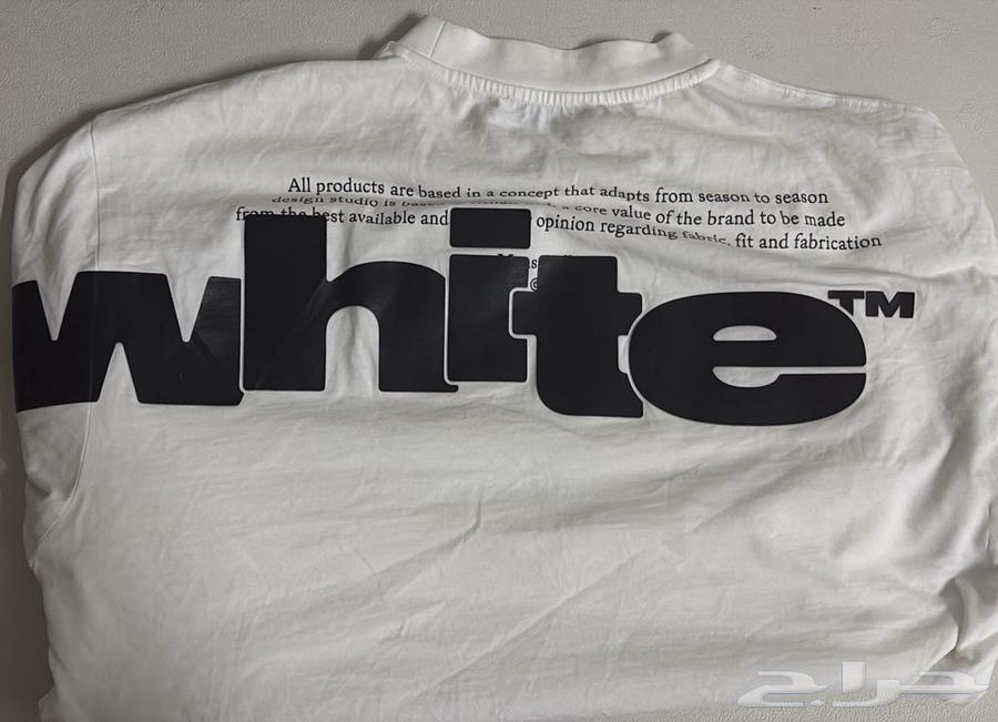 تيشيرت اووف وايت اصلي وارد ايطاليا64518408935682111