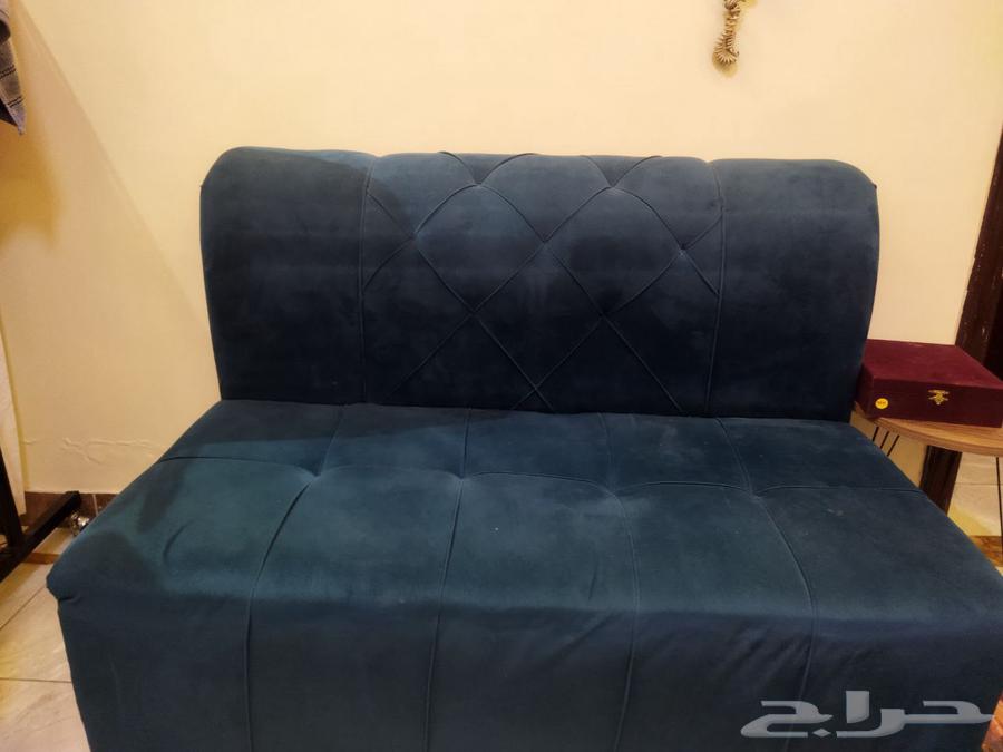 للبيع كنبه تركواز لوجه الله64518465284609110