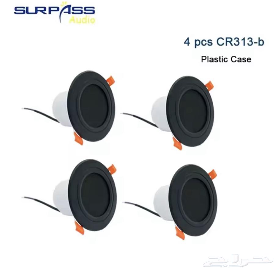 للبيع سماعات سقف ومضخم جودة ممتازة64517775412737110