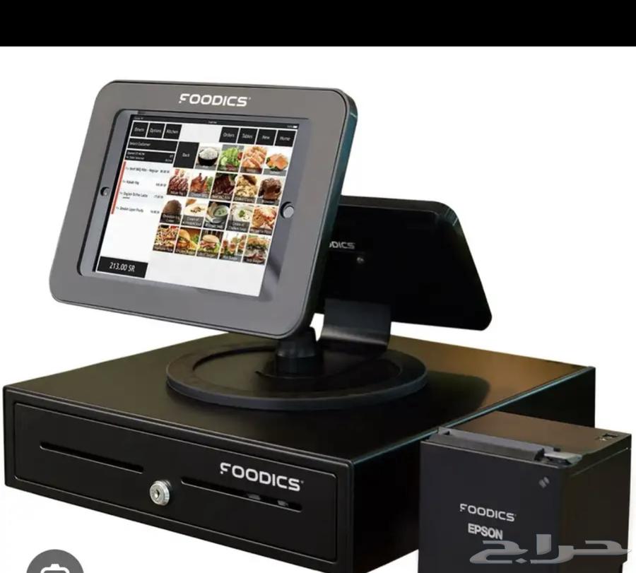 جهاز كاشير من شركة فودكس مستعمل نظيف للبيع64517519060995110