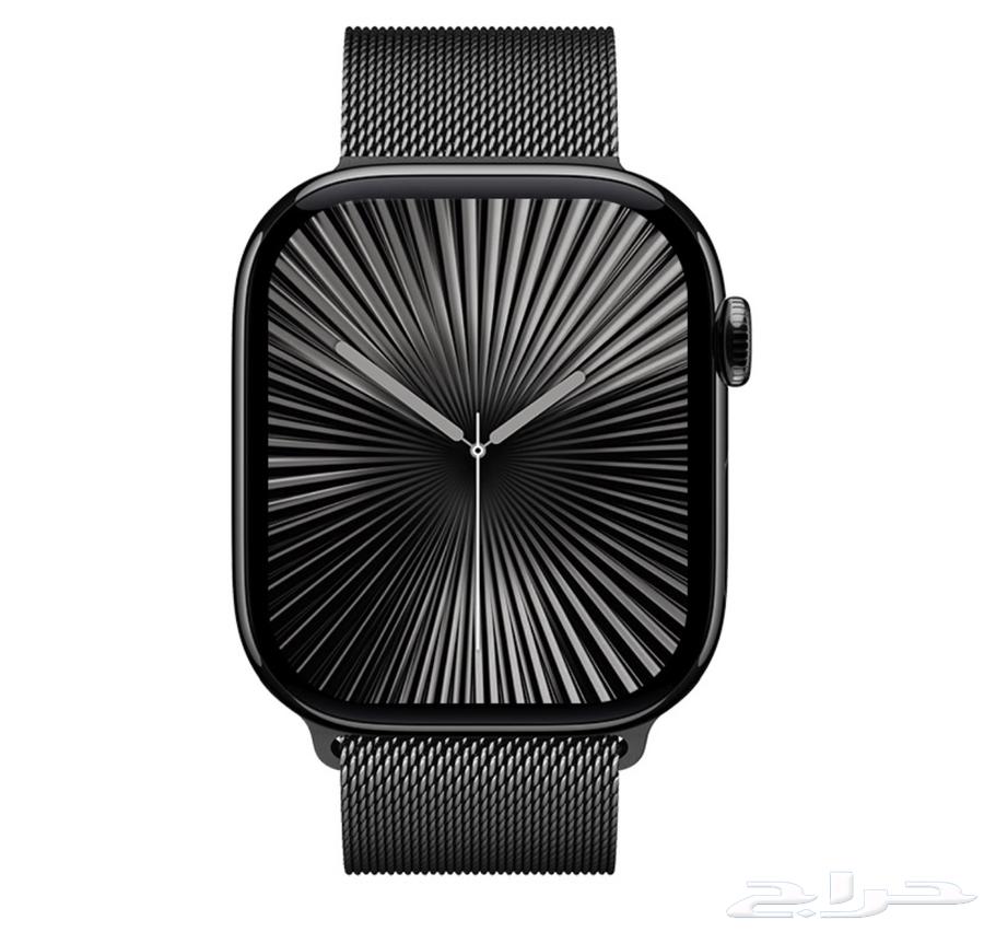 ساعة ذكية شبيهة ابل 10 مقاس 46MM لون اسود64515877733891112