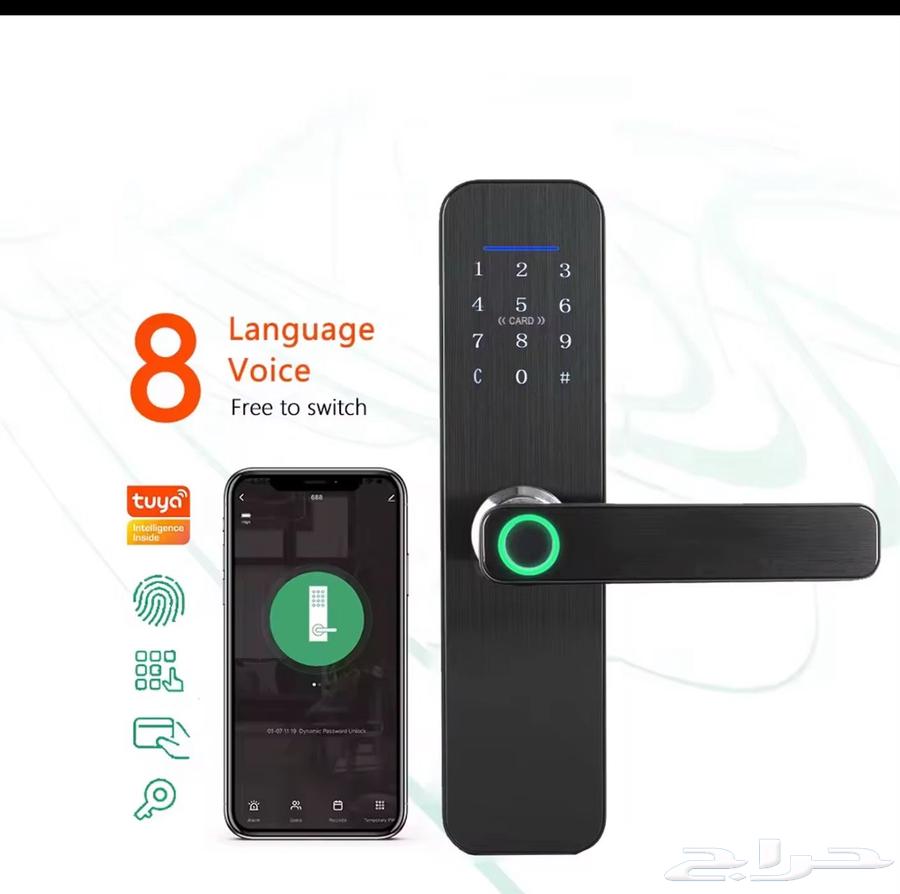 اقفال ذكية داخلية وخارجية للابواب الخشب والحديد SMART LOCK64513673450883113