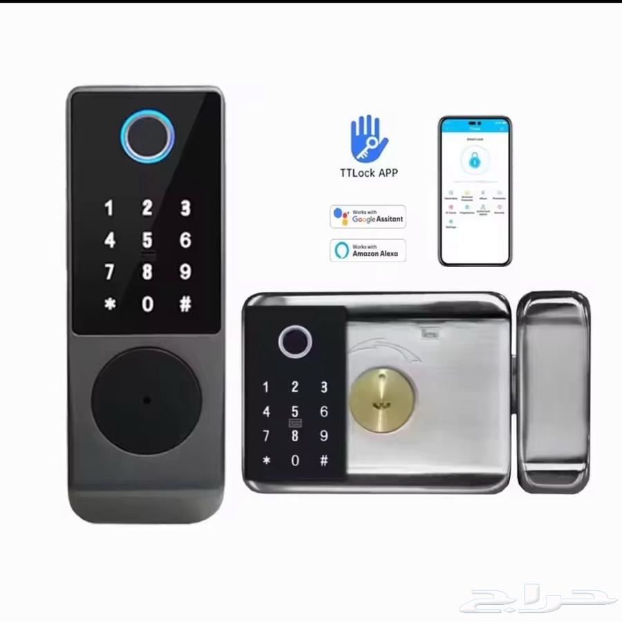اقفال ذكية داخلية وخارجية للابواب الخشب والحديد SMART LOCK64513673450883110