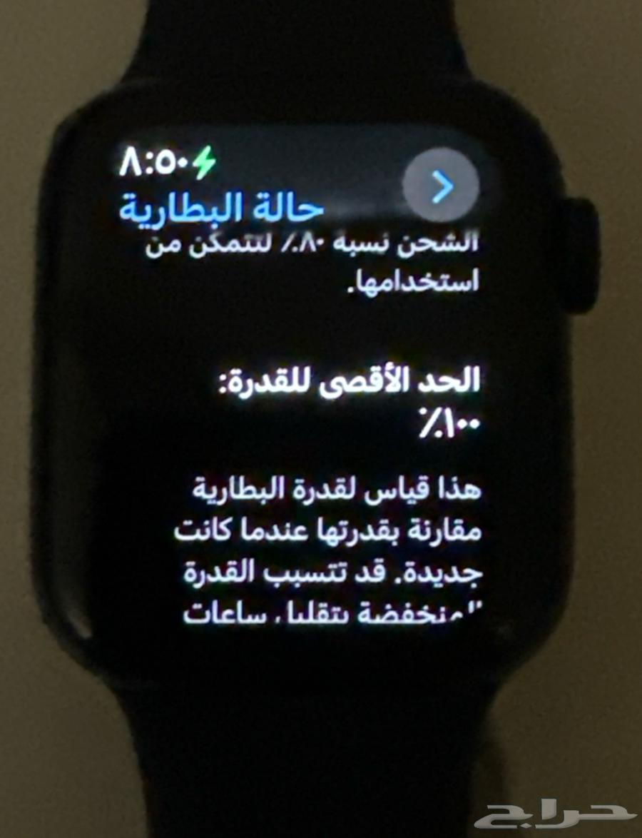 ساعة ابل سيريس 6 مستخدم نظييف64511995194881112