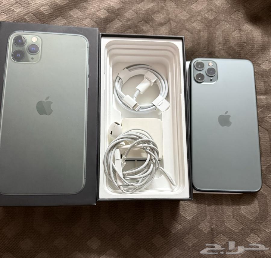 لايفوتك. جوال آيفون 11برو ماكس زيتي مستخدم نظيف ممتاز64515095140865111