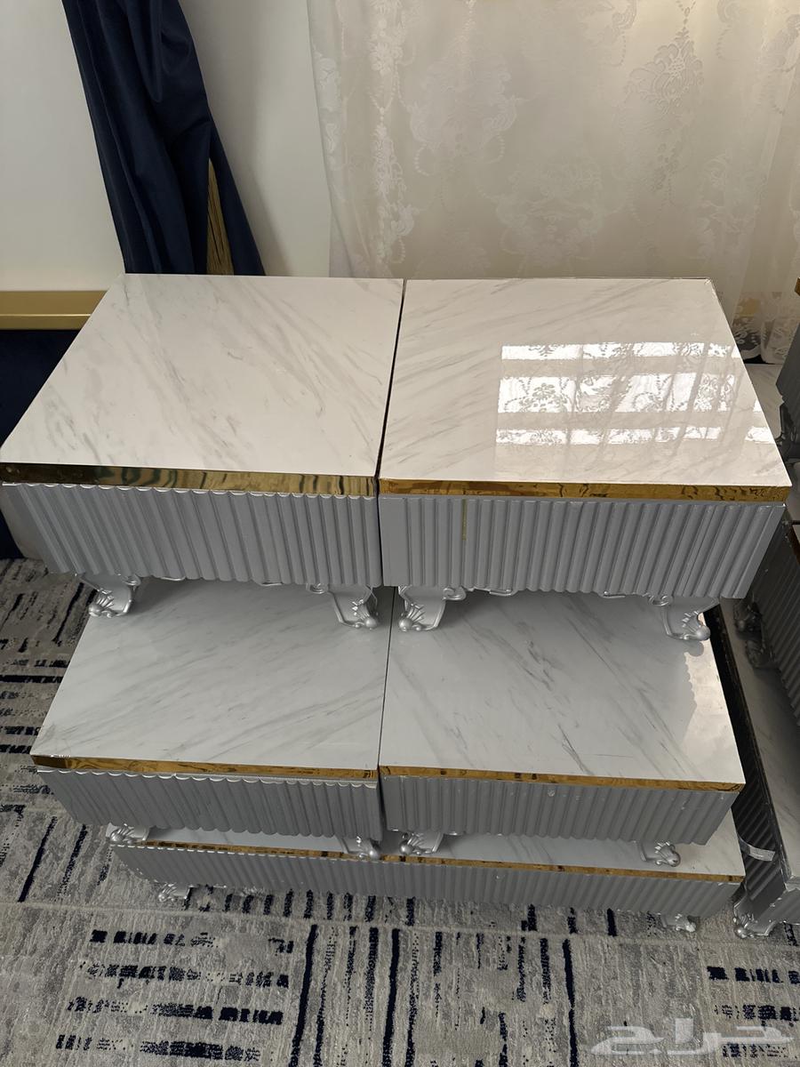 طاولات كبيرة رخام ومعها ملحقاتها64514072567171111