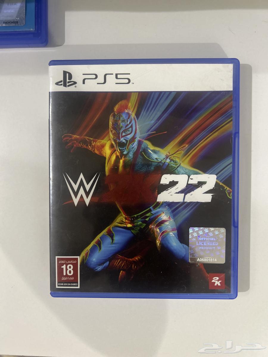 شريط مصارعه 22 ps5 شبه جديد ارخص سعر64514127862530110
