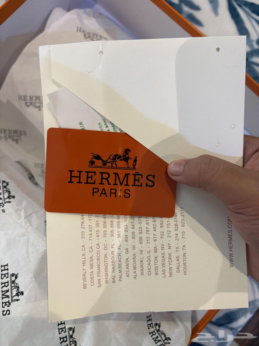 Hermes size 41 slippers with all items that came with it 45064513424303746111