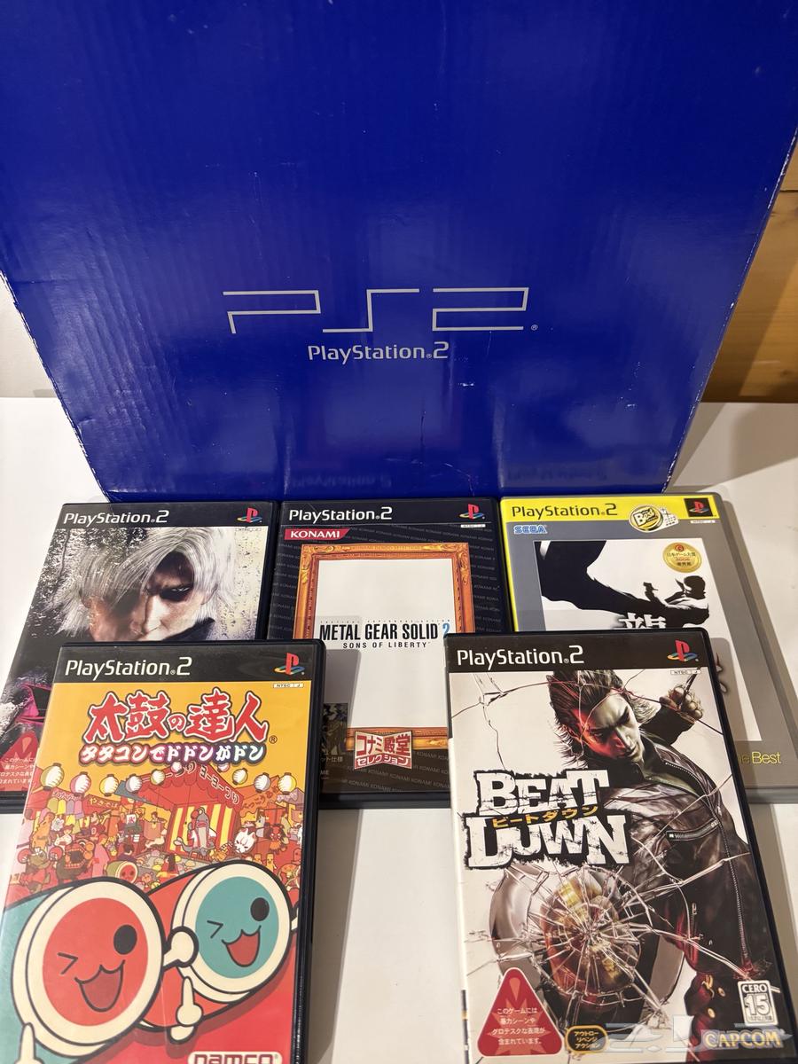 سوني 2 مع كامل اغراضه و5 اشرطة64511367782019110