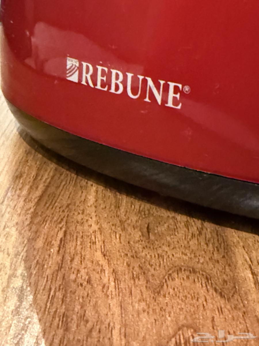 ريبون عصارة بطيئة كهربائية - أحمر - 150 واط -64516183848578111