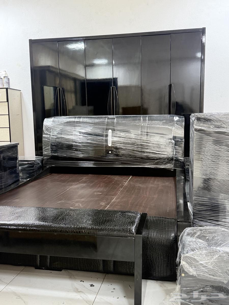 غرفة النوم السوداء تستخدم حالة جيدة جدا 9 قطع من غرفة النوم64511353663875113