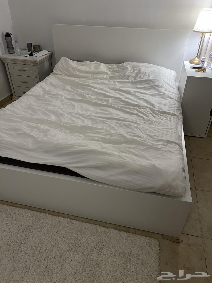 سرير ايكيا كامل مع مرتبة. استعمال نظيف سنتين64516510888449111