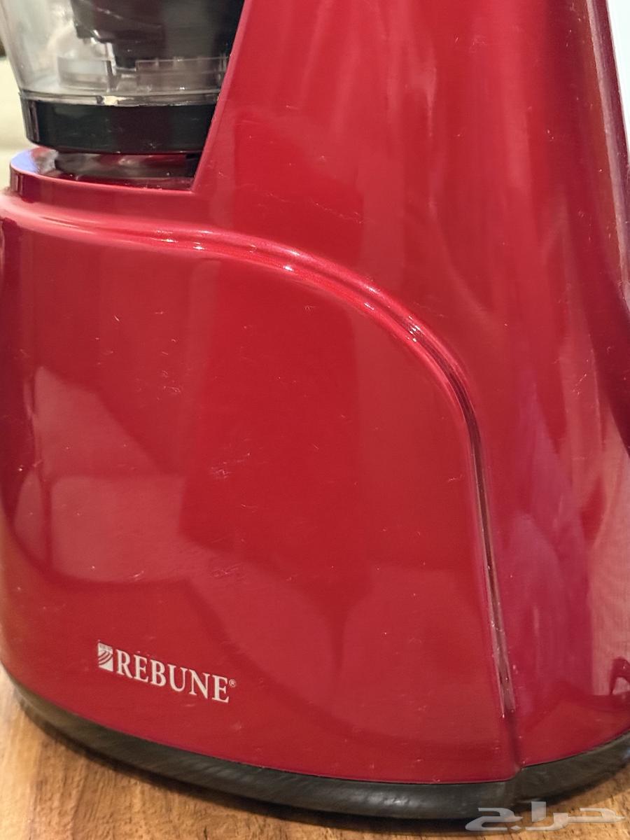 ريبون عصارة بطيئة كهربائية - أحمر - 150 واط -64516183848578113