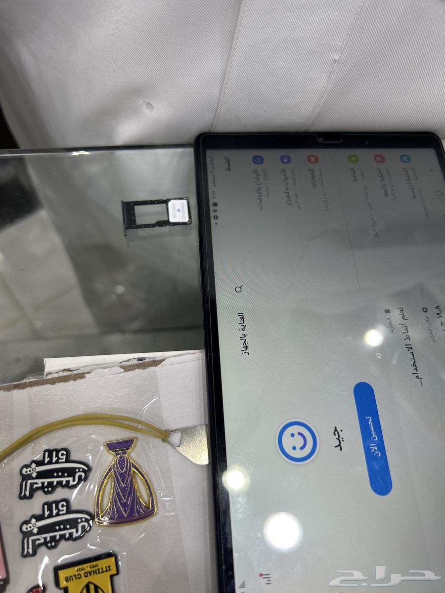 تاب جلكسي نضيف بشاحنه تاب سي وكفر64517789744899112