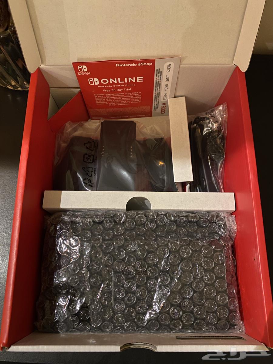 نينتدو سويتش جديد مع جميع ملحقاته64514472440835112