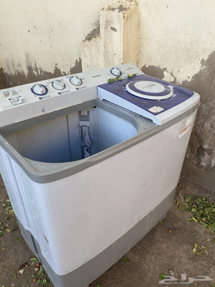 غساله للبيع مافيها الا النشافه خربانه الشركة سامسنج64512023236994110