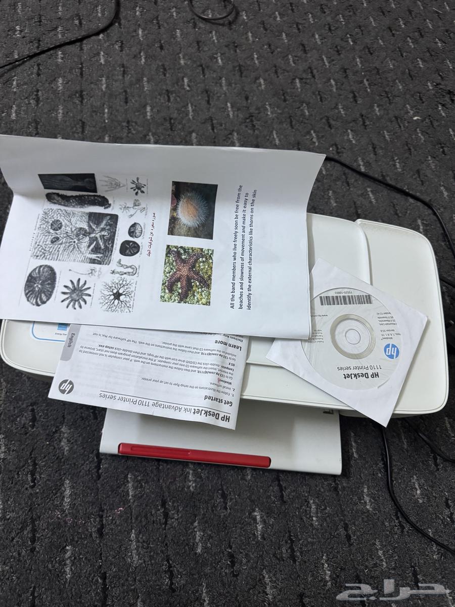 طابعه hp ملون بجميع اغراضها وكرتونها والكتلوج64511604900739113