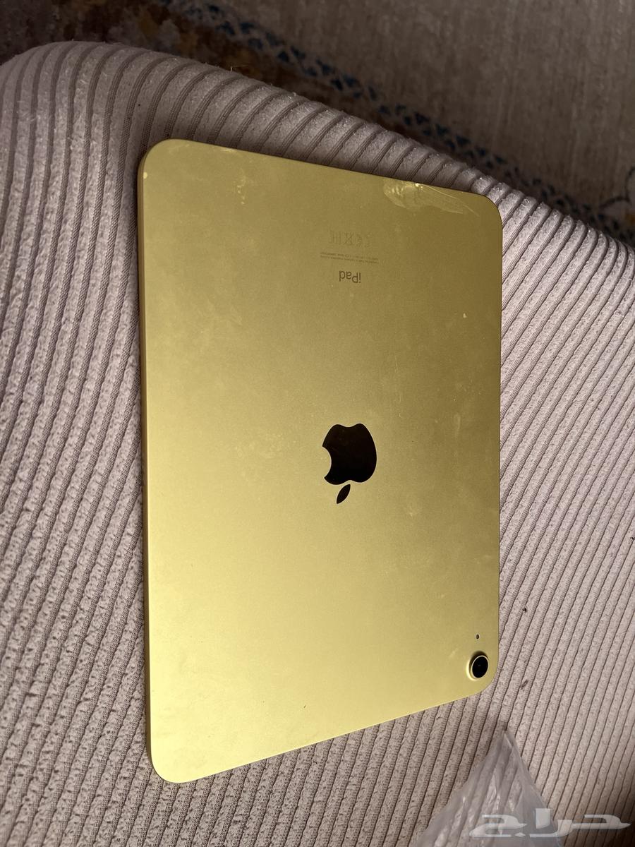 ايباد الجيل العاشر اصفر 64 قيقا64489142674818114