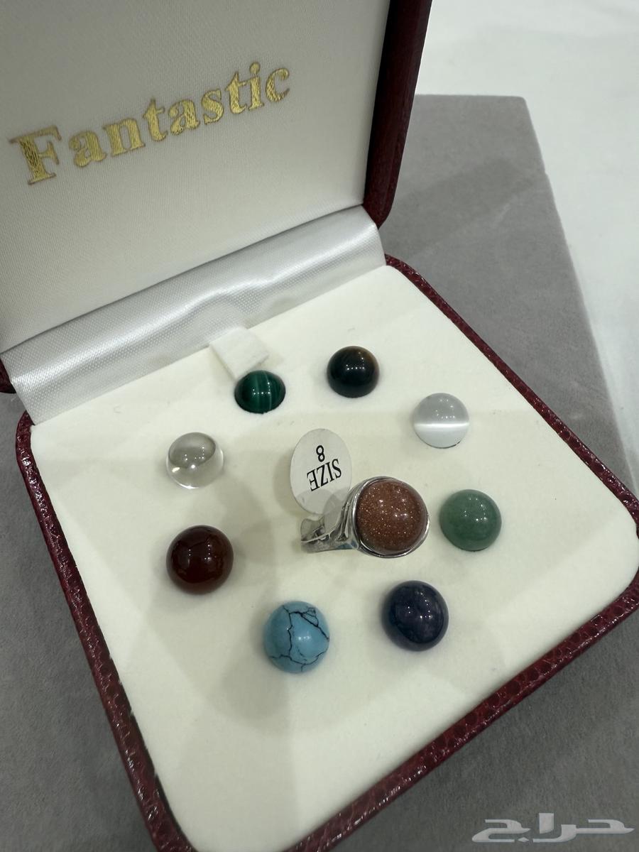 اجمل هدية خاتم فضه عيار 925 مميز يتغير إلى 9 اشكال والوان64518550014082113