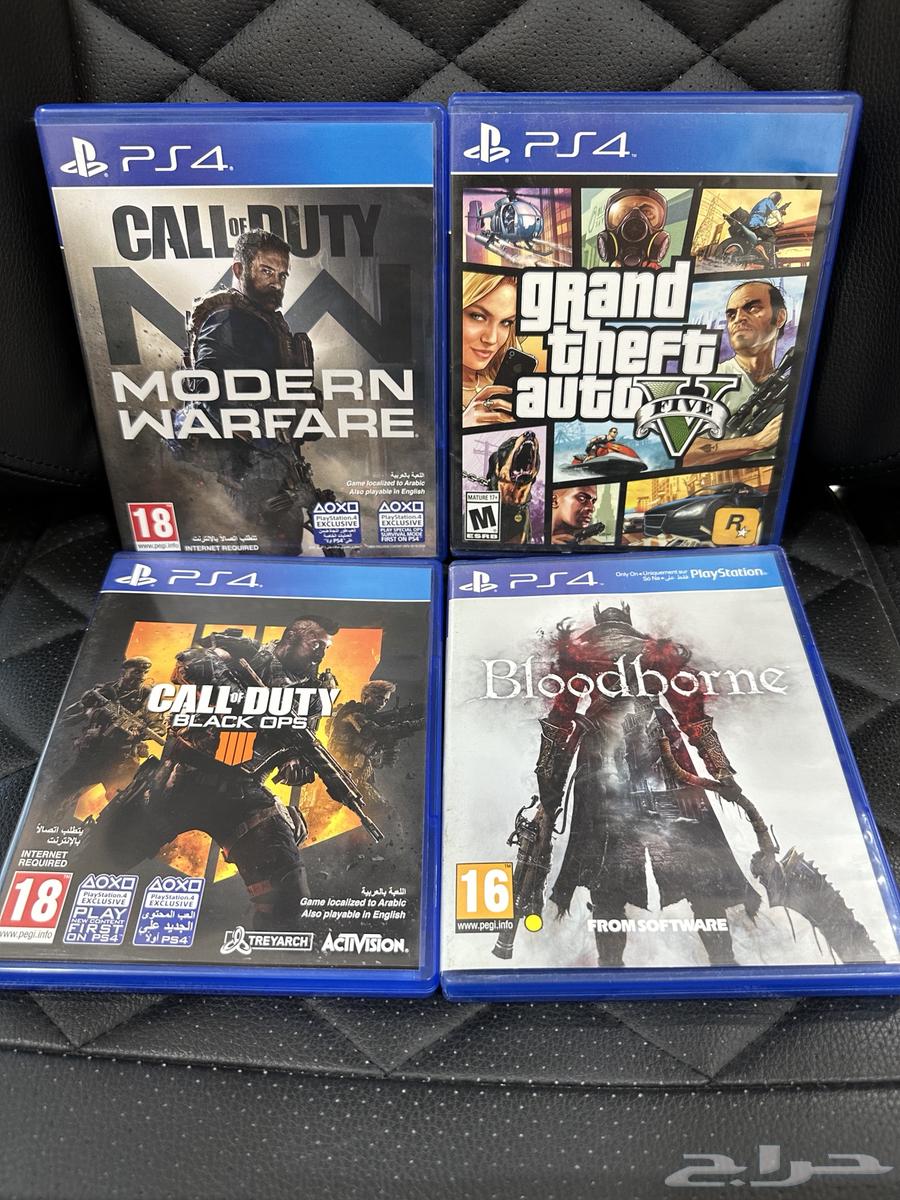 للبيع اشرطة سوني 4 مستعملة64515779774082110