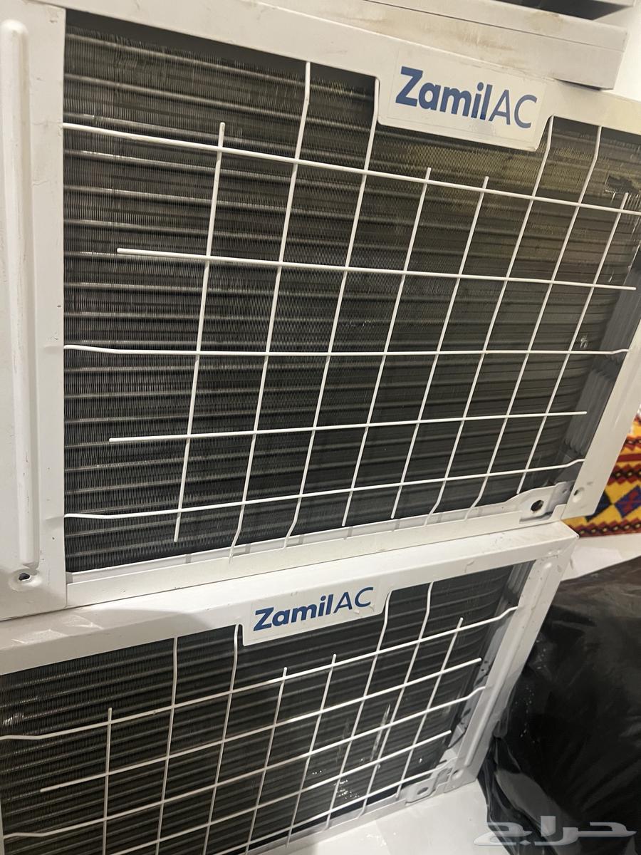 Two Al-Zamil air conditioners, energy-saving, for sale, almost new, 1000 each64438283881730111