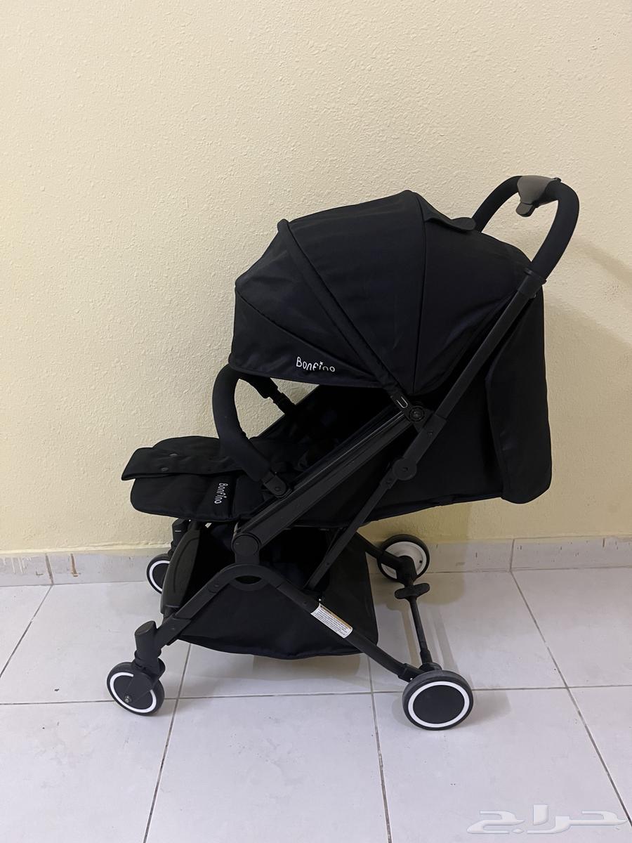 عربة اطفال شبه جديده استعمال خفيف جدا شركه Bonfion ممتازه64515346746754110
