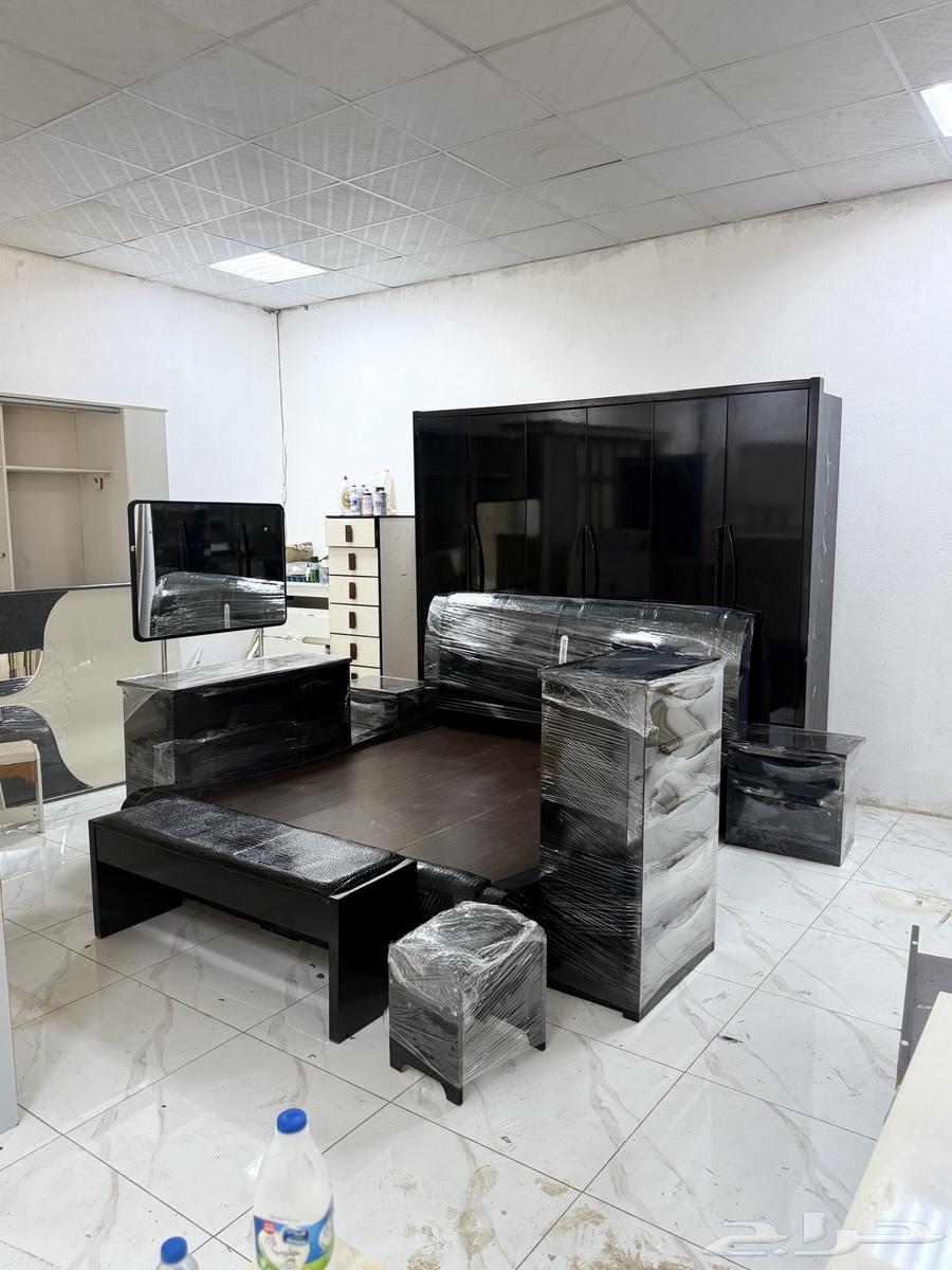 غرفة النوم السوداء تستخدم حالة جيدة جدا 9 قطع من غرفة النوم64511353663875110