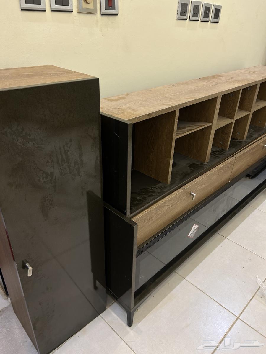 مكتبة كاملة للتلفزيون   طاولة قهوة64516739659011111