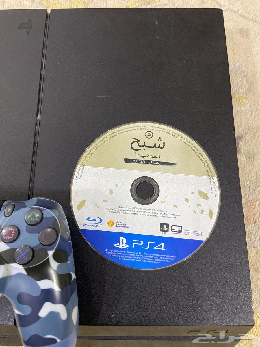 بلاستيشن 4 للبيع ومع شريط البيع مستعجل64517605144066111