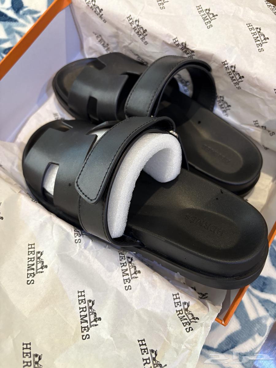 Hermes size 41 slippers with all items that came with it 45064513424303746114