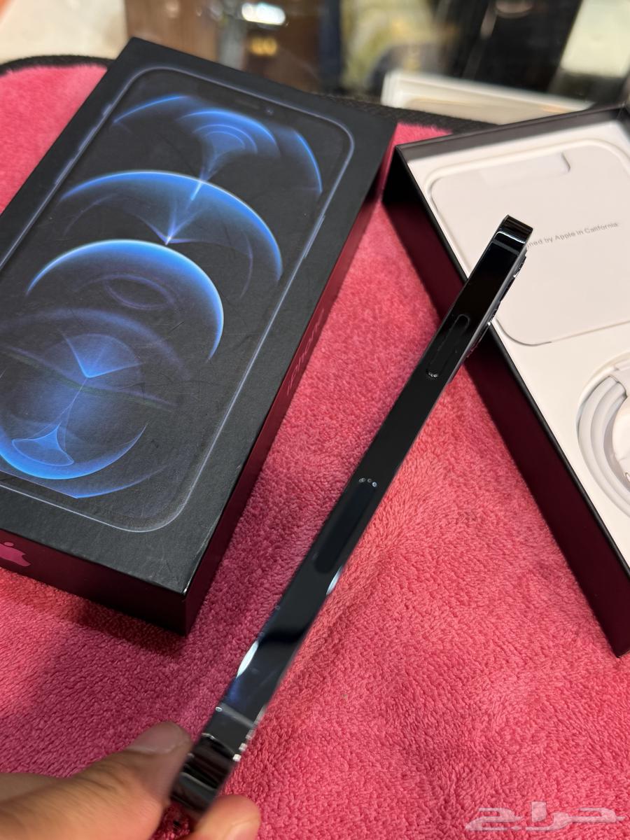 آيفون 12 برو 256 قيقاء بطارية 96  مع كرتونه واغراضه64518083849731113