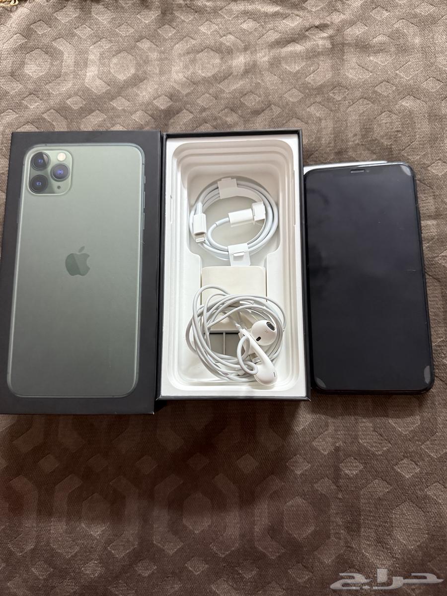 لايفوتك. جوال آيفون 11برو ماكس زيتي مستخدم نظيف ممتاز64515095140865110
