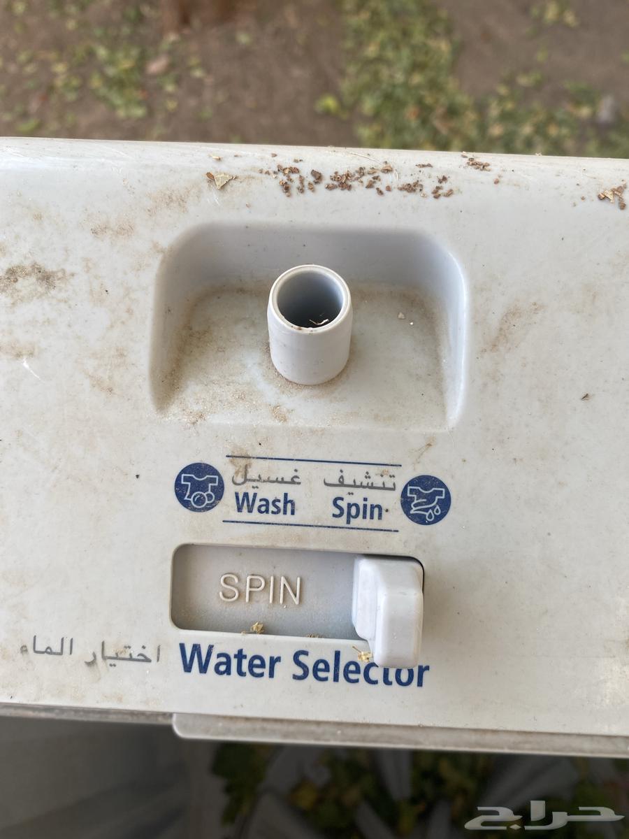 غساله للبيع مافيها الا النشافه خربانه الشركة سامسنج64512023236994111