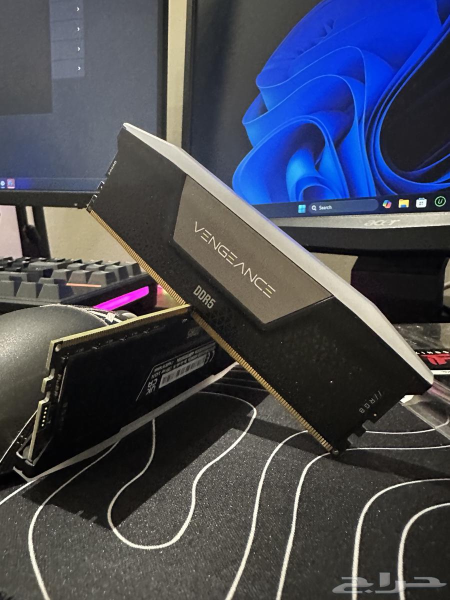 RAM 16 DDR5 رام64512622938241110