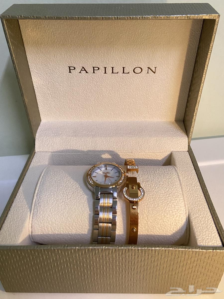 ساعة بابيون مع اسوارة64512120705281110