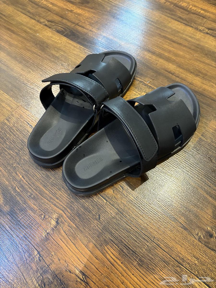 Hermes size 41 slippers with all items that came with it 45064513424303746113
