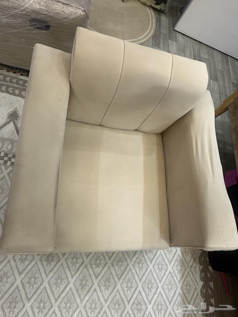 كرسي استرخاء ثابت مستعمل شبه الجديد سعر البيع 200ريال فقط64512996859523111