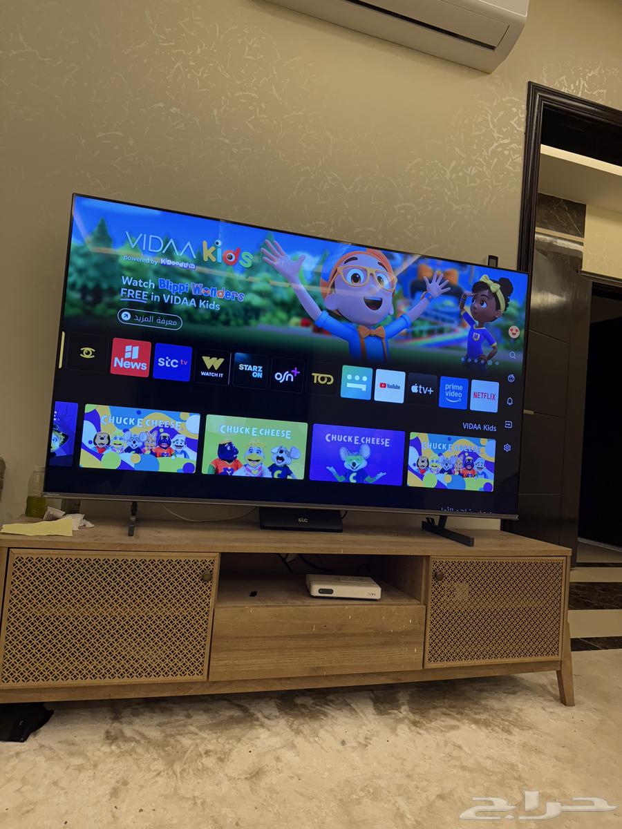 شاشه هايسنس 65 بوصه كيولد 60 هرتز استخدام اسبوعين جديده64517775419777110