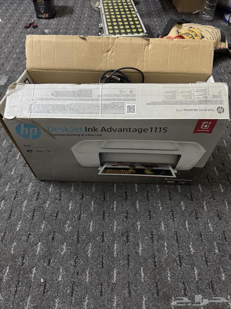 طابعه hp ملون بجميع اغراضها وكرتونها والكتلوج64511604900739112