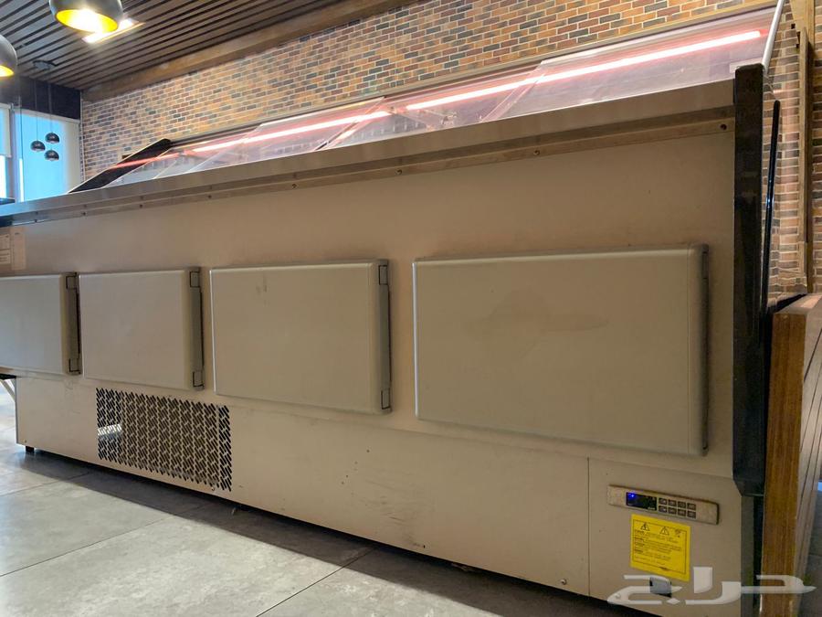 للبيع ثلاجه أسبانيا من شركه الأمين العرض مترين ونصف64513229605507111