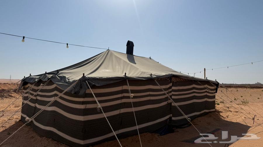 للبيع مخيم بكامل ملحقاته64512204078594114