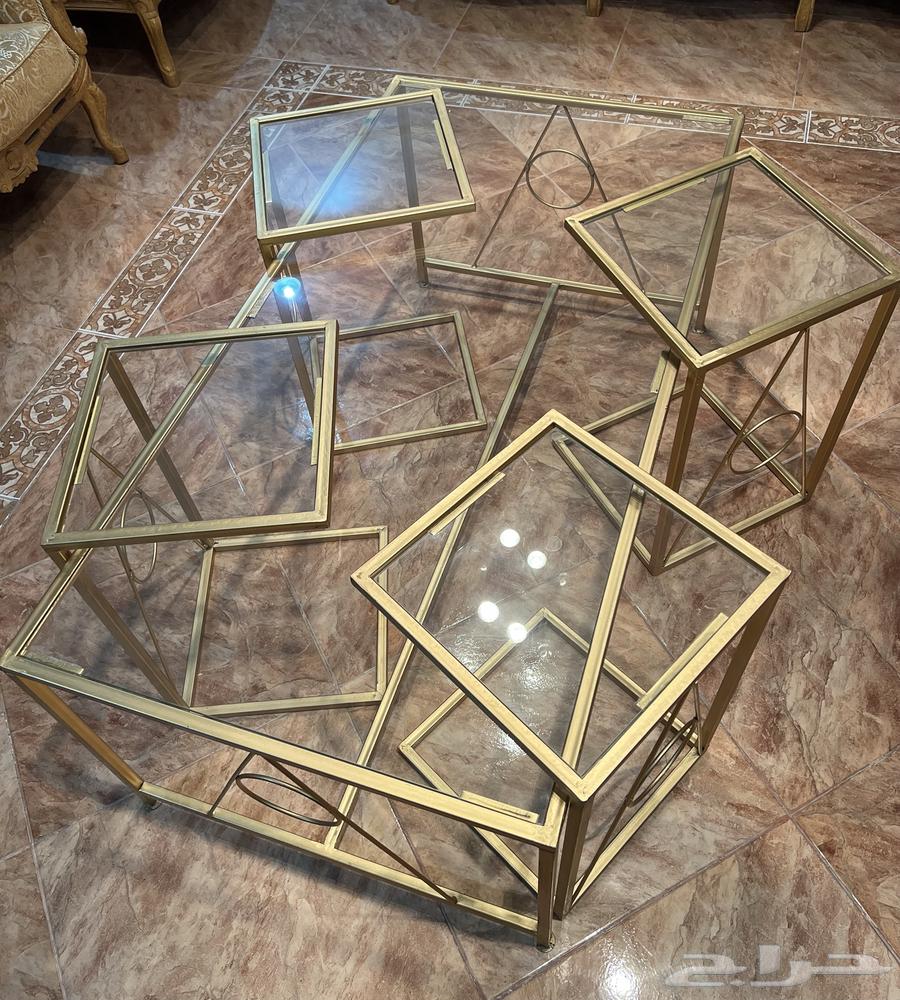 للبيع طاوله استقبال ومجالس64516100546945111