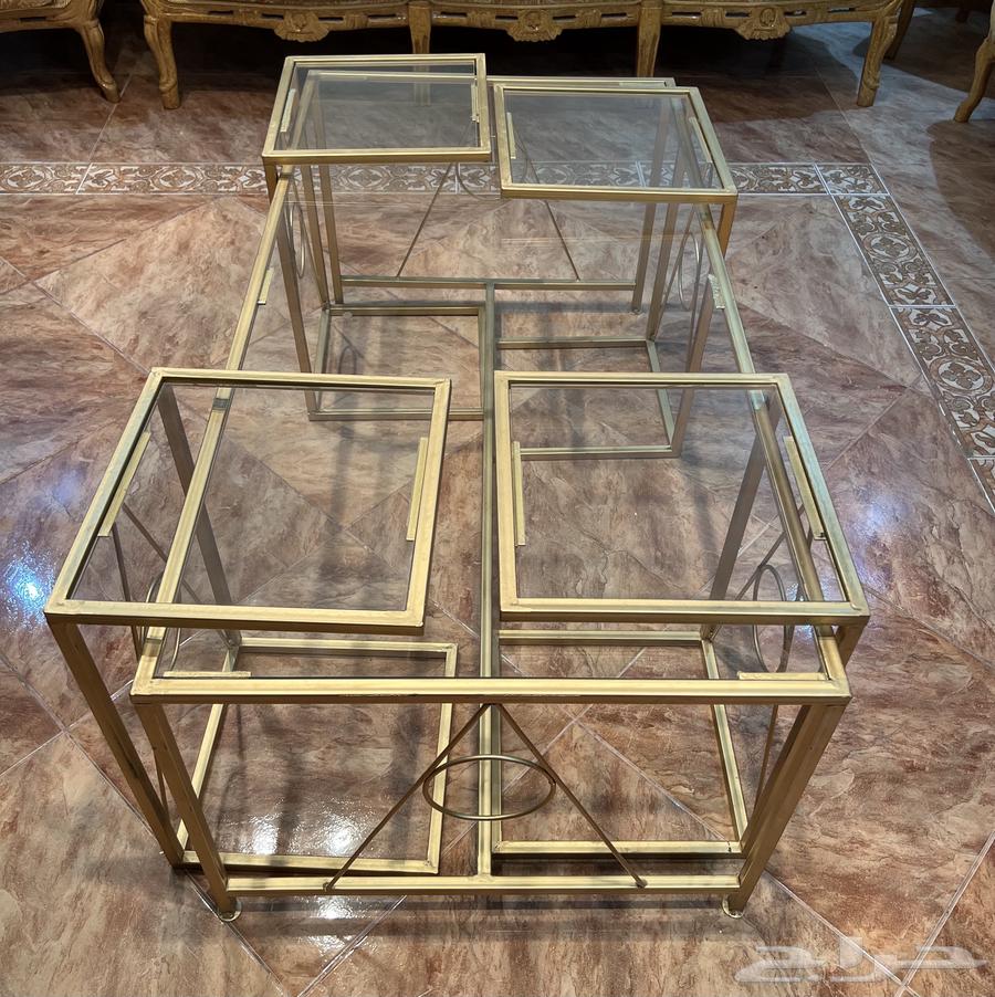 للبيع طاوله استقبال ومجالس64516100546945110