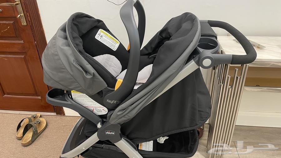 عربية اطفال مع كرسي السياره64516367923970112