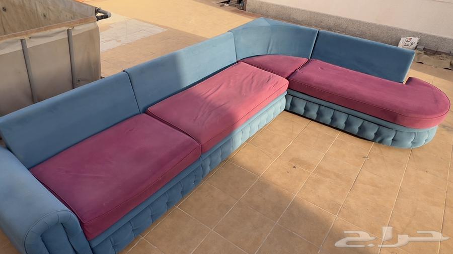 كنب زاوية (L) من 4 قطع للبيع64511000678403110