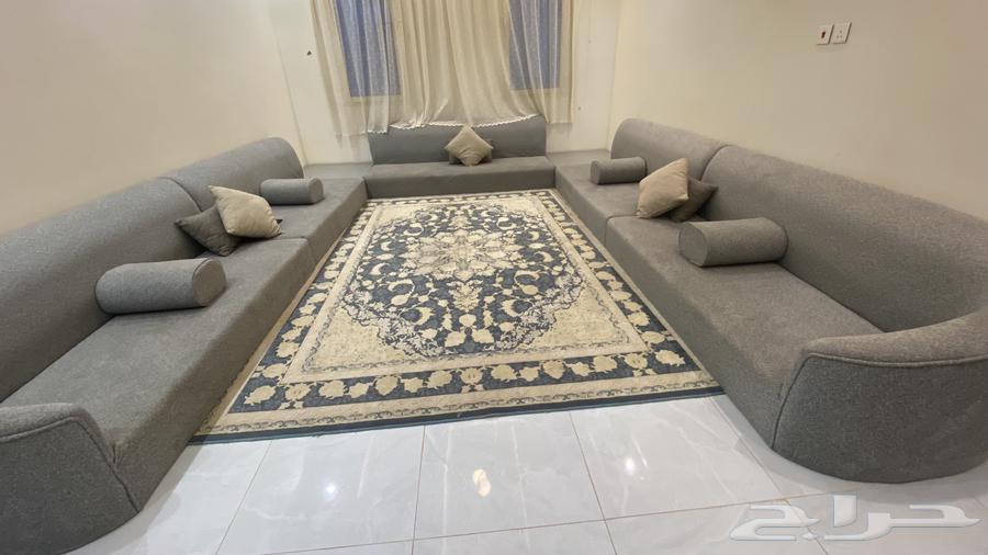 كنب غرفة ضيافه جديد ونظيف استعمال اقل من سنه64516059023874111